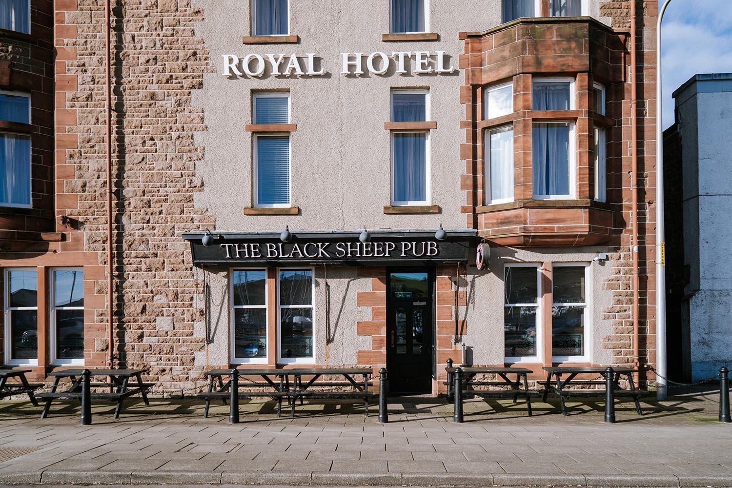 The Royal Hotel Campbeltown Bagian luar foto